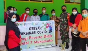 Perdana, Kemenag Gelar Kegiatan Vaksinasi Anak Ditingkat Madrasah