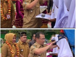 Bupati Bagikan 6 Ribu Seragam Sekolah Gratis