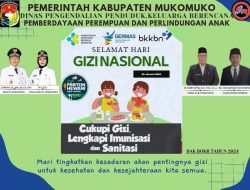 Ucapan Selamat Hari Gizi Nasional