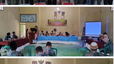 Pemdes Ponteng Gelar Pelatihan Lembaga Adat Dan Syarak