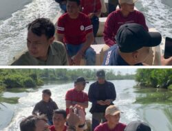 Kades Ujung Padang Dampingi KKMD Provinsi Tinjau Tanaman Mangrove 