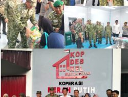 Kunjungi MM Pangdam XXI Raden Inten Bagikan Sembako Pada Masyarakat